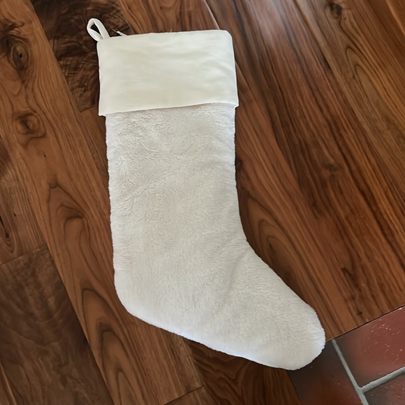 Pottery Barn Furry Stocking - Picture 1 of 3